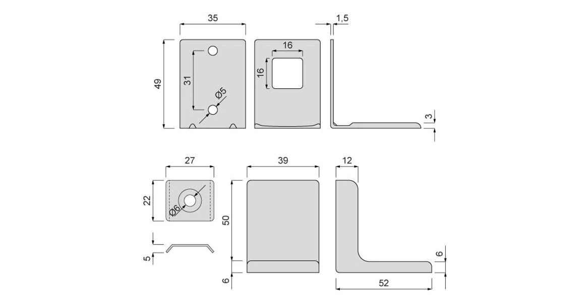 Kép 3/3 - Bútorfüggesztő  IKE KN-365 fehér takaróval