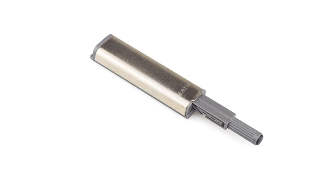 Kép 2/3 - Ajtó kilökő PUSH - Open ajtóhoz, csavarozható, 78mm, gumiütközős, acél, PG-063, MET