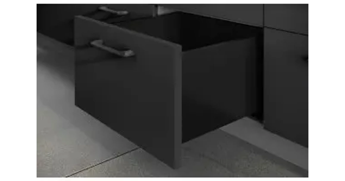 Kép 10/11 - Fiókoldal AXISPRO D, 200x250mm, fekete