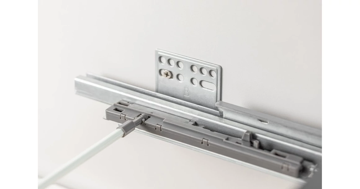 Kép 7/16 - Fiókoldal AXISPRO 0,  69x450mm, antracit PUSH OPEN