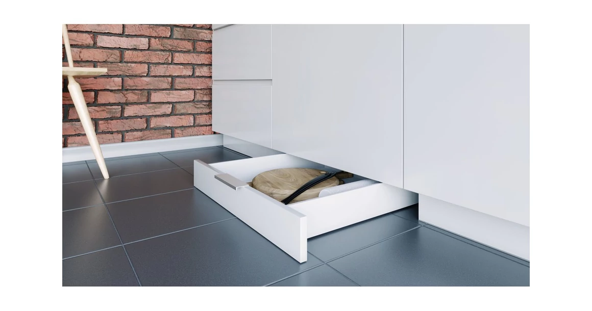 Kép 2/2 - Fiókoldal rögzítő panel, szokliba More Space