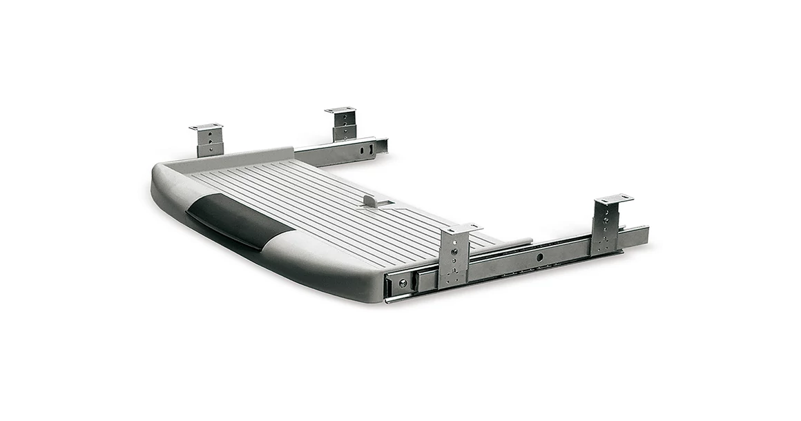 Kép 1/2 - Klaviatúratartó fekete golyós sínnel