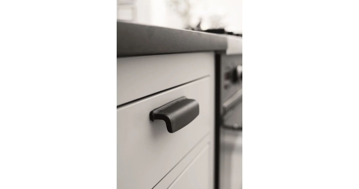 Kép 3/4 - Fogantyú  Furnipart ART   96mm, öntött vas, fekete