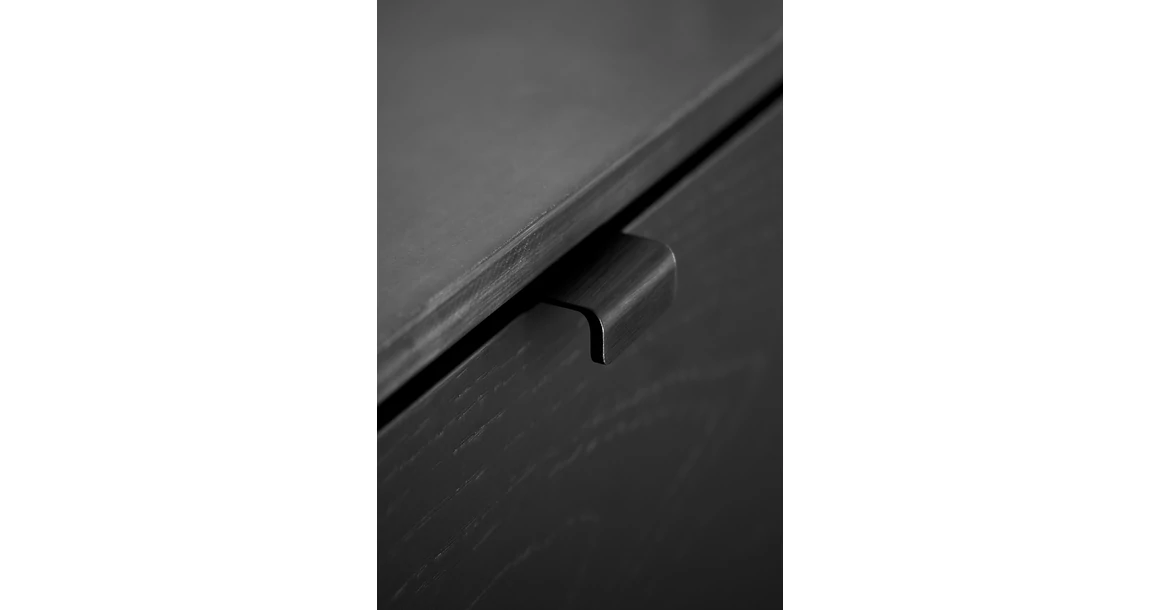 Kép 3/4 - Fogantyú Furnipart ARTISAN   20mm, alumínium, csiszolt matt fekete