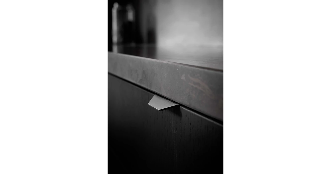 Kép 2/3 - Fogantyú Furnipart BLAZE 2   20mm, alumínium, csiszolt antracit