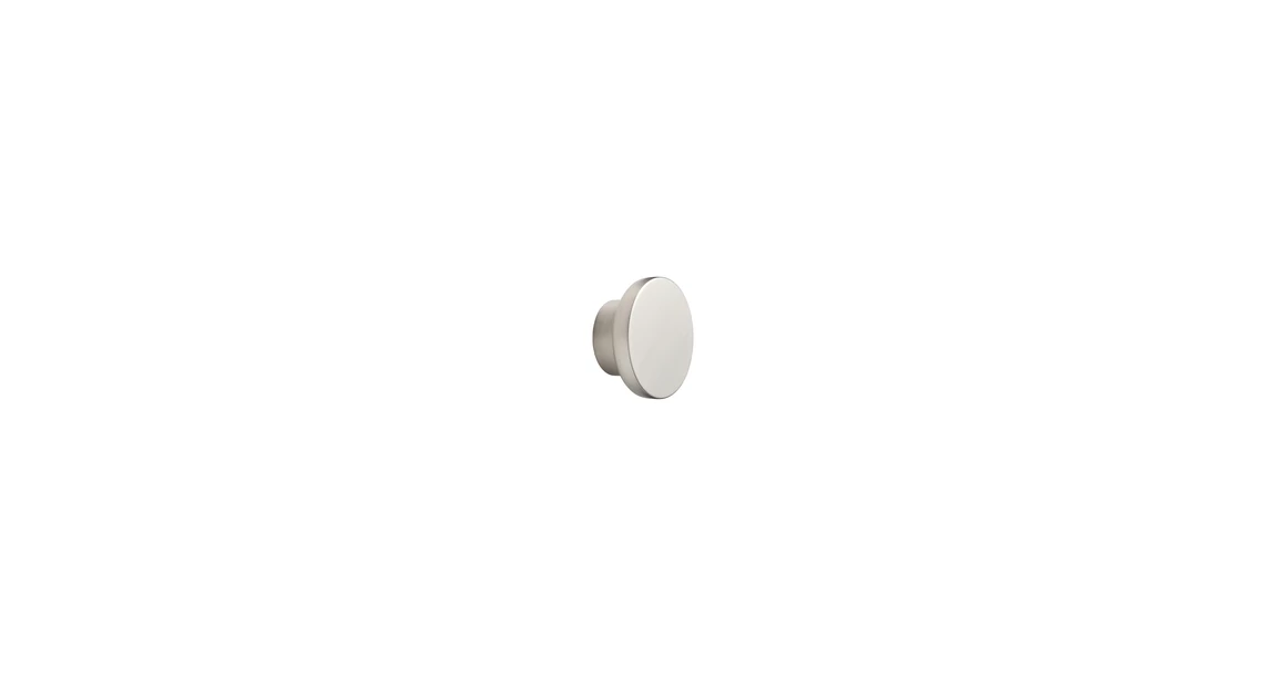 Kép 1/3 - Fogantyú Furnipart CIRCLE gomb, fém, szálcsiszolt