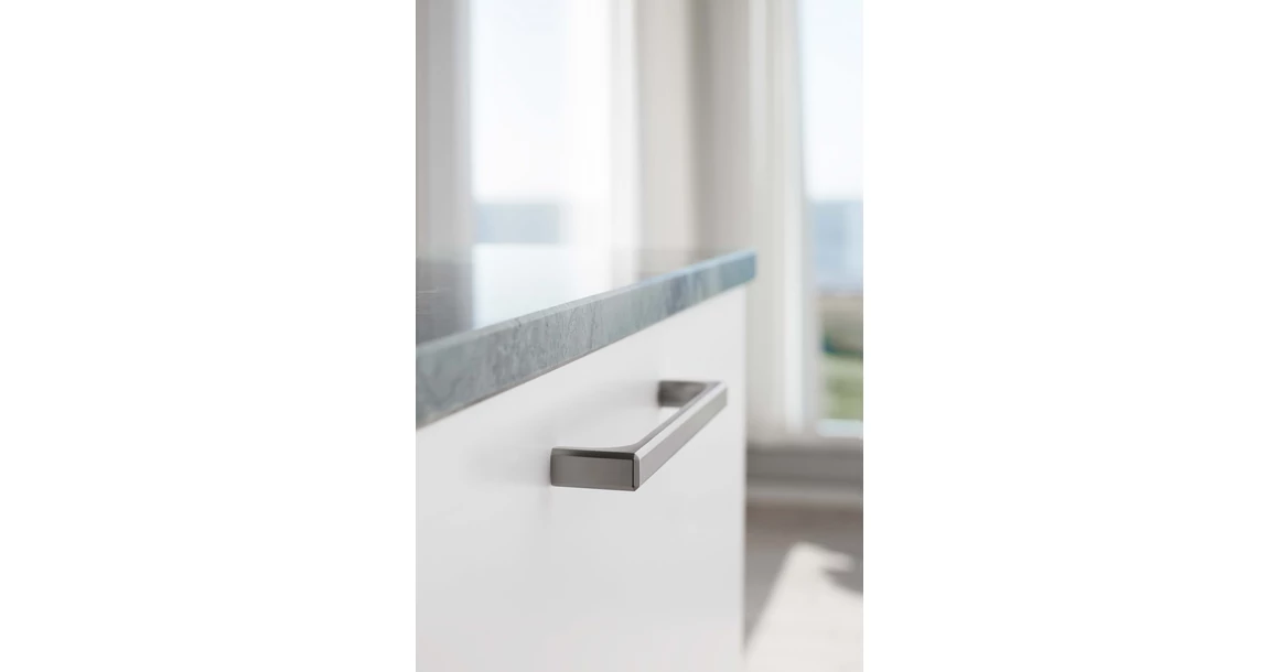 Kép 2/2 - Fogantyú Furnipart FOLD Light  160mm, fém, szálcsiszolt