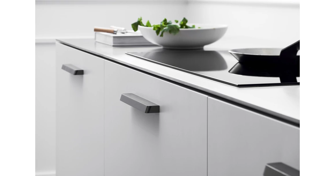 Kép 2/5 - Fogantyú Furnipart GUILD  160mm, fém, csiszolt antracit