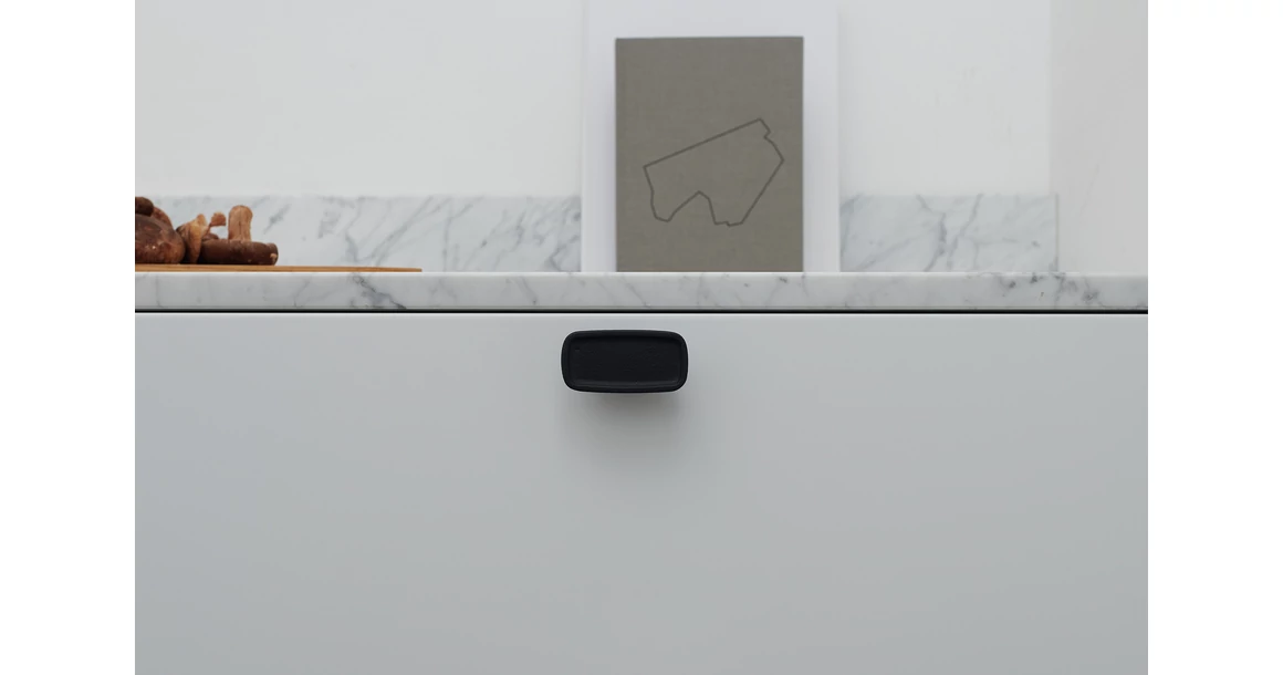 Kép 9/11 - Fogantyú Furnipart INK   32mm, öntöttvas, fekete