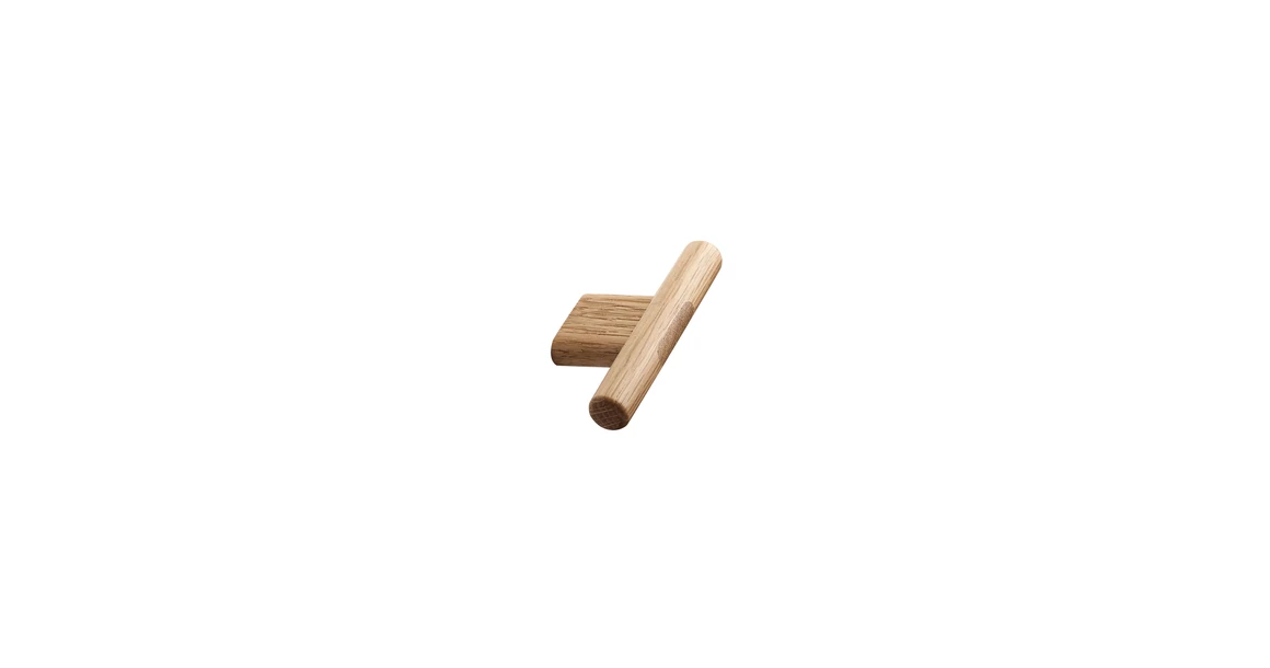 Kép 1/2 - Fogantyú Furnipart JOIN   16mm, fa, lakkozott tölgy