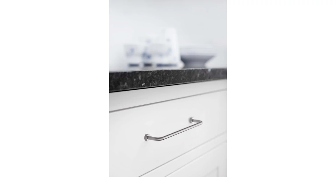 Kép 2/2 - Fogantyú Furnipart LOUNGE  160mm, acél, selyemfényű acél