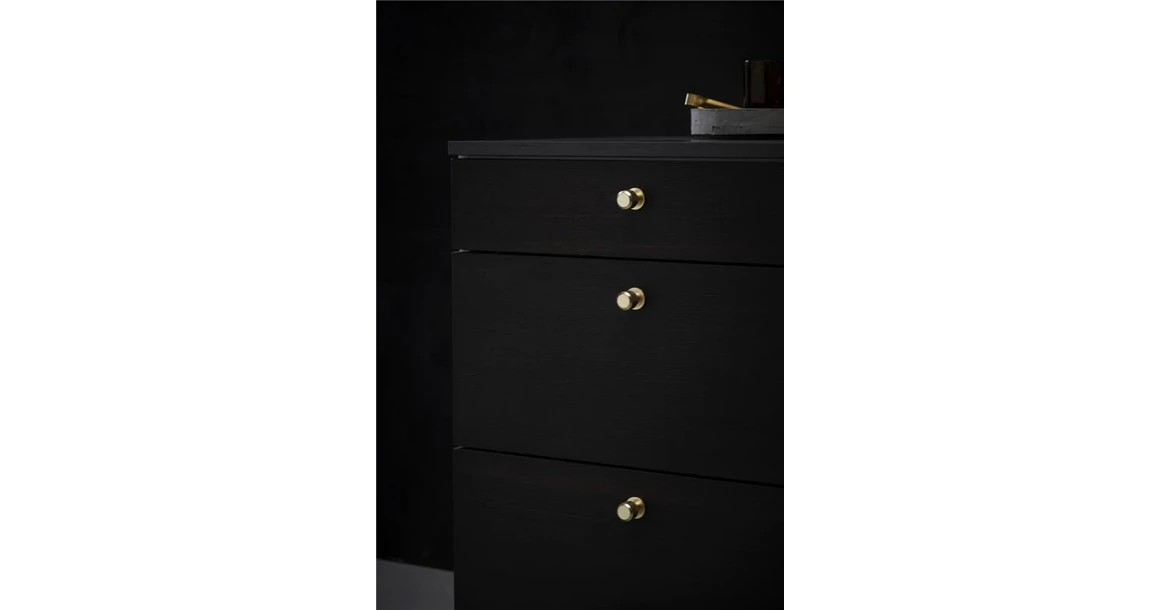 Kép 2/2 - Fogantyú Furnipart MANOR Round gomb, fém, arany