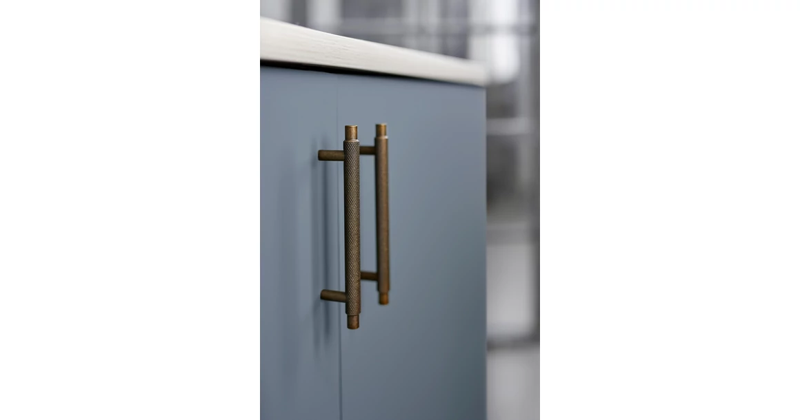 Kép 4/4 - Fogantyú Furnipart MANOR  128mm, fém, antik sárgaréz