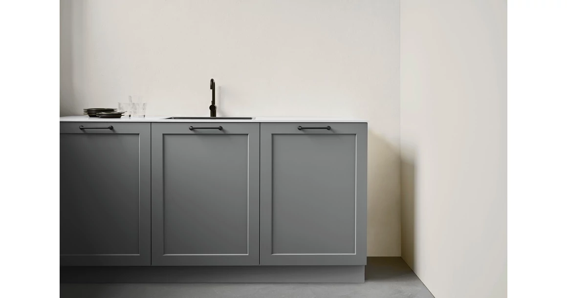 Kép 4/5 - Fogantyú Furnipart MOTION  160mm, öntött vas, fekete