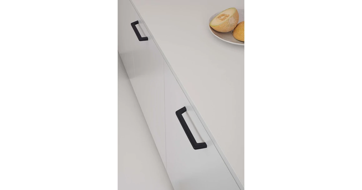 Kép 9/12 - Fogantyú Furnipart PAGODA  160mm, öntött vas, fekete