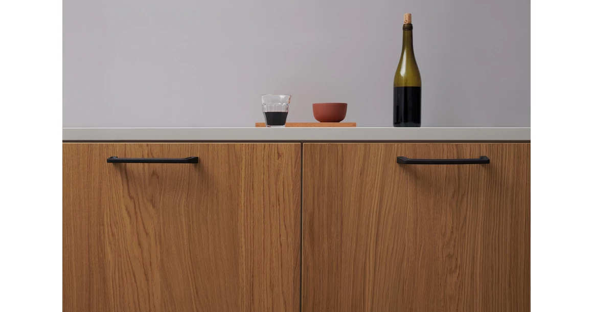 Kép 11/12 - Fogantyú Furnipart PAGODA  160mm, öntött vas, fekete