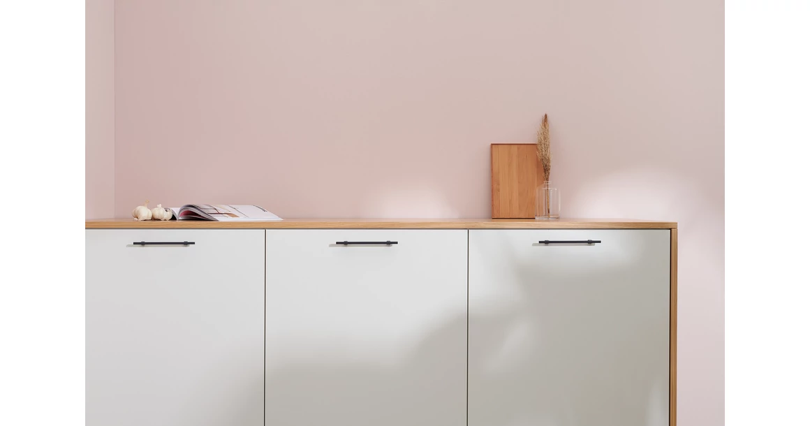 Kép 7/9 - Fogantyú Furnipart PEN  128mm, öntött vas, fekete