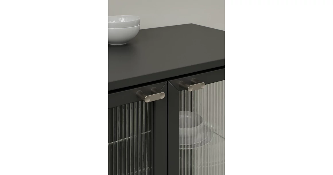 Kép 2/2 - Fogantyú Furnipart PUNTO   32mm, fém, matt nikkel