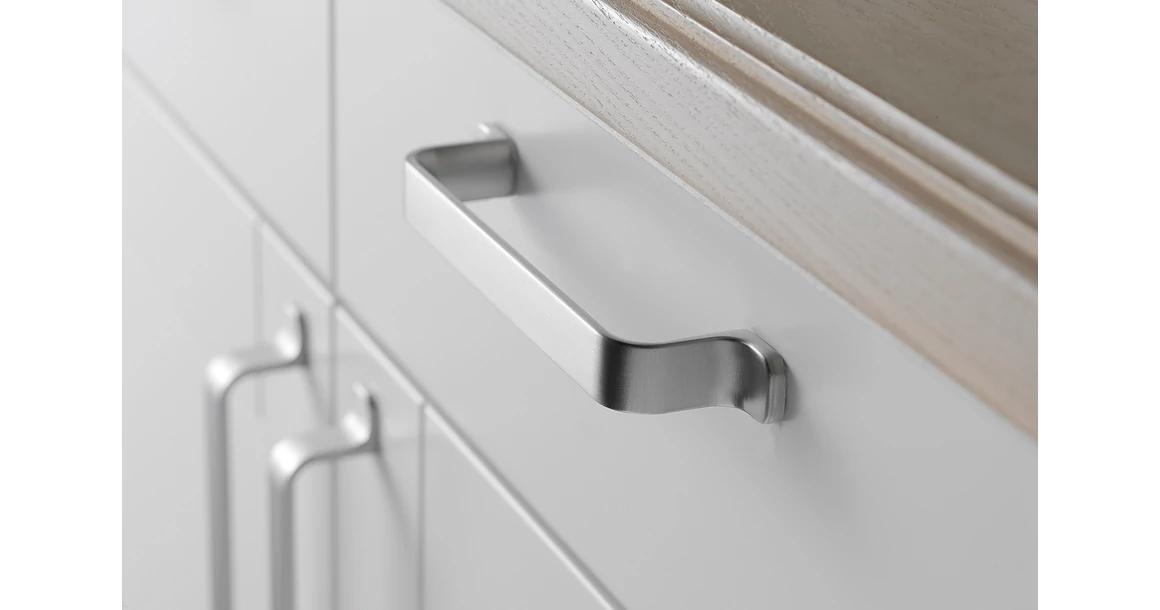 Kép 3/5 - Fogantyú Furnipart RIO  128mm, fém, szálcsiszolt