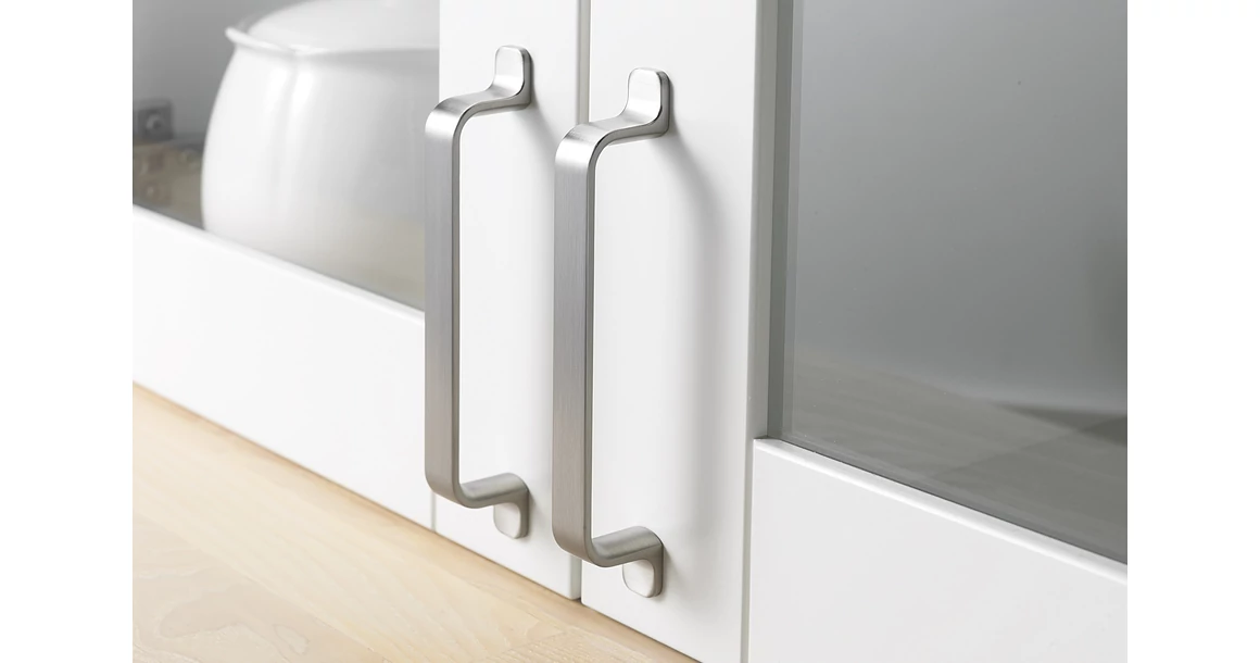 Kép 4/5 - Fogantyú Furnipart RIO  128mm, fém, szálcsiszolt