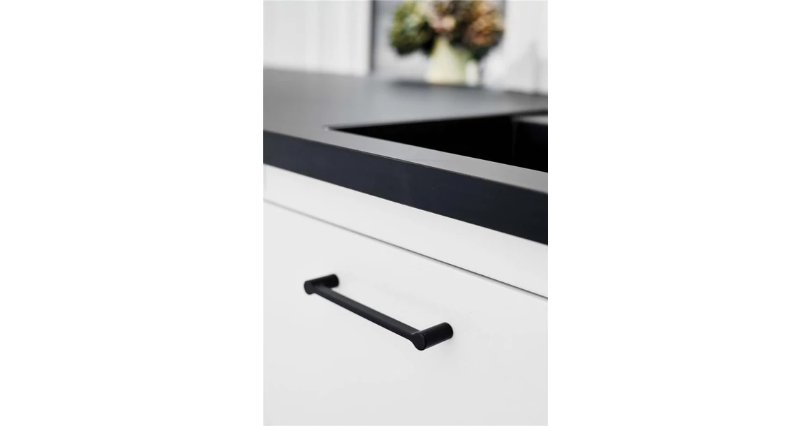 Kép 2/2 - Fogantyú Furnipart SCOPE  160mm, fém, fekete