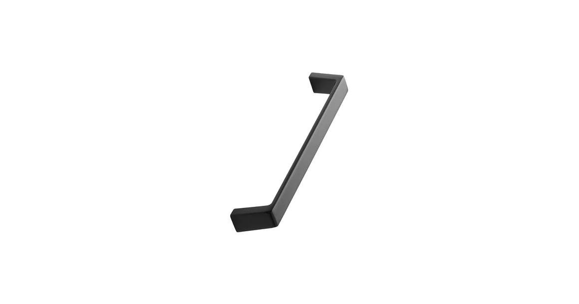 Kép 1/3 - Fogantyú Furnipart SEAM  160mm, alumínium, fekete