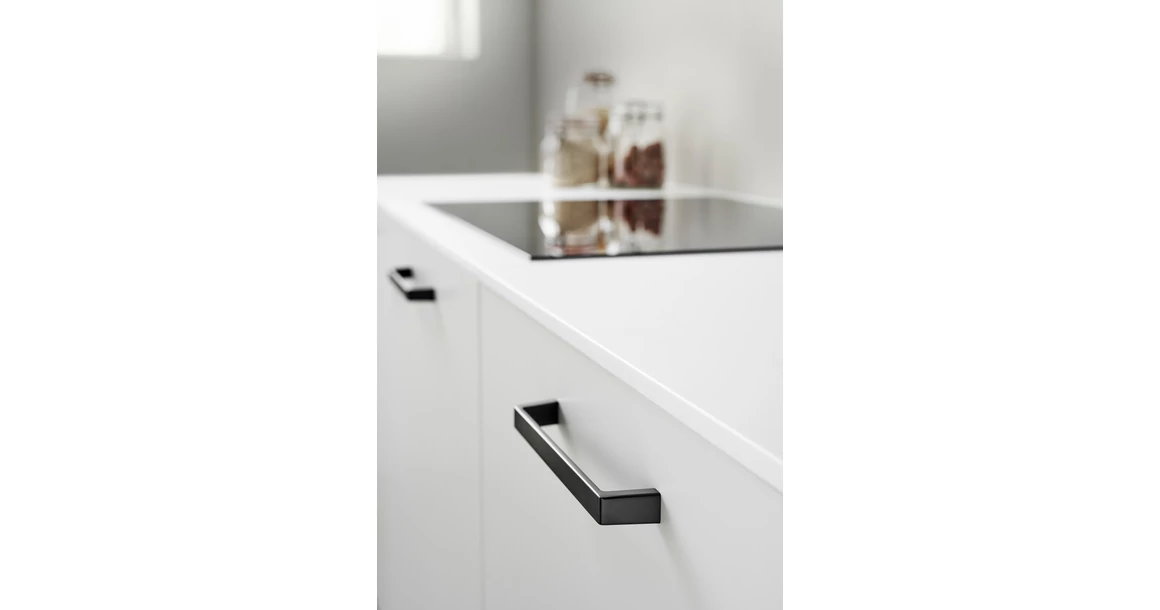 Kép 3/3 - Fogantyú Furnipart SEAM  160mm, alumínium, fekete