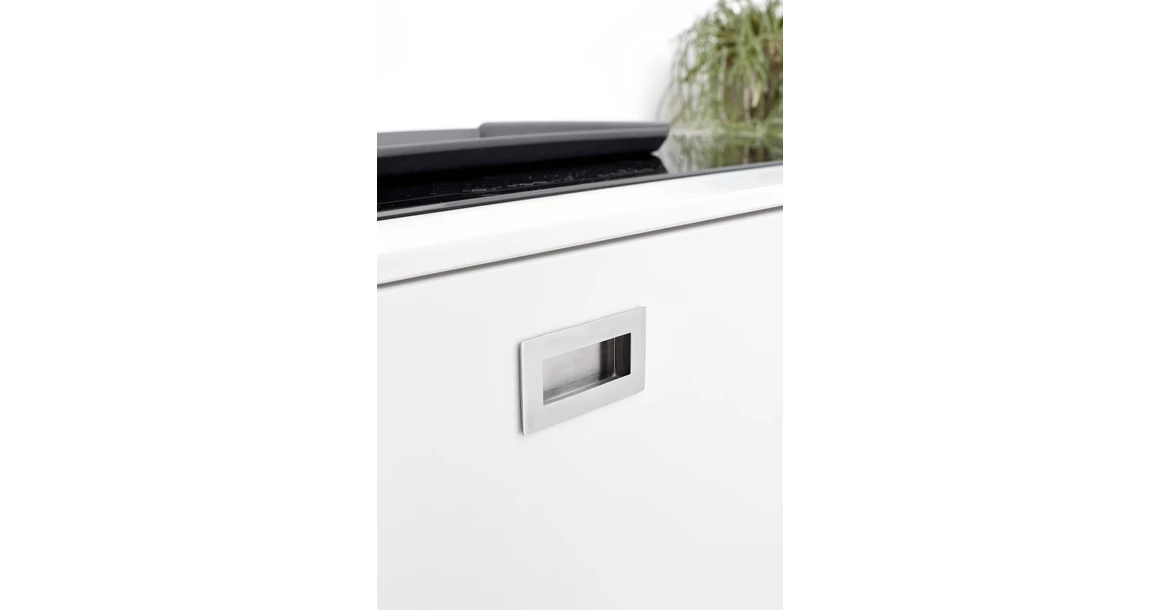 Kép 2/2 - Fogantyú Furnipart SQUARE süllyesztett, acél, selyemfényű acél