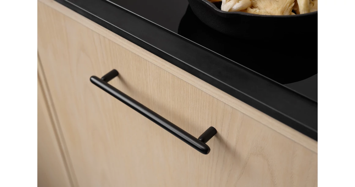 Kép 3/3 - Fogantyú Furnipart TOCCO  160mm, fém, fekete matt