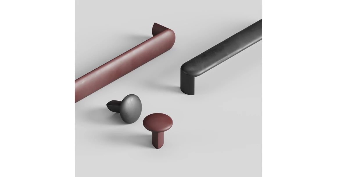 Kép 3/4 - Fogantyú Furnipart VOLUMI  160mm, műanyag, fekete