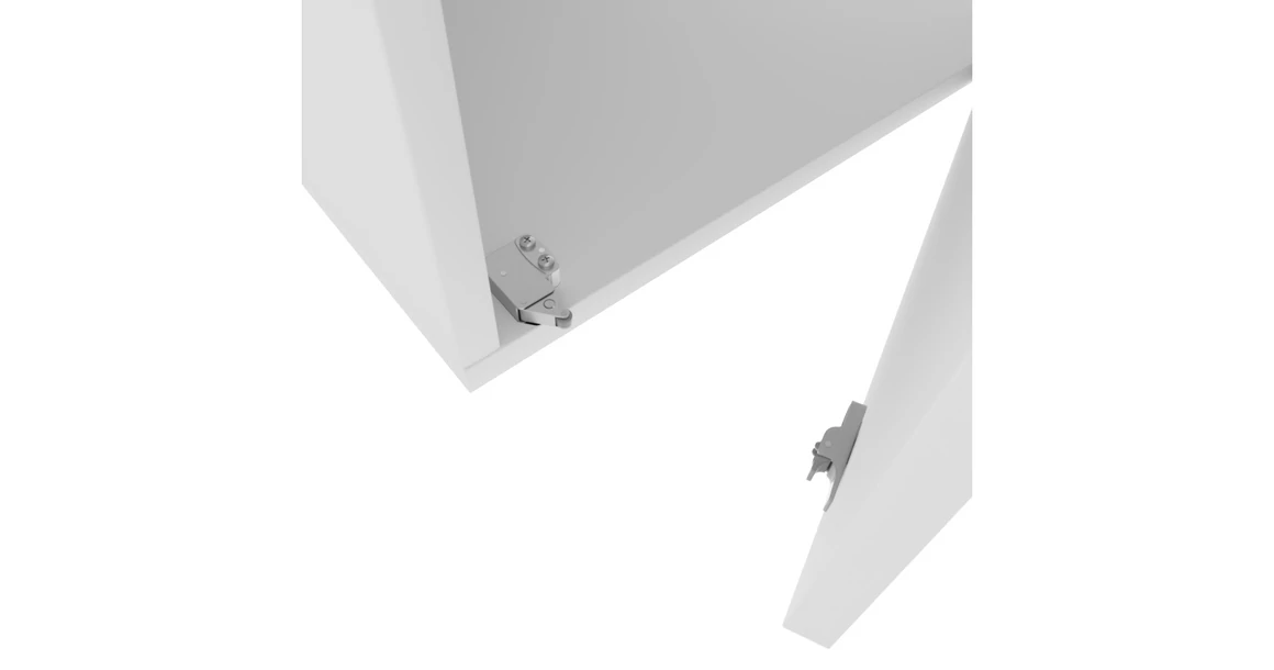 Kép 2/3 - Ajtó kilökő PUSH - Open ajtóhoz, ZP-POH045ZEO kivetőpán esetén, fehér