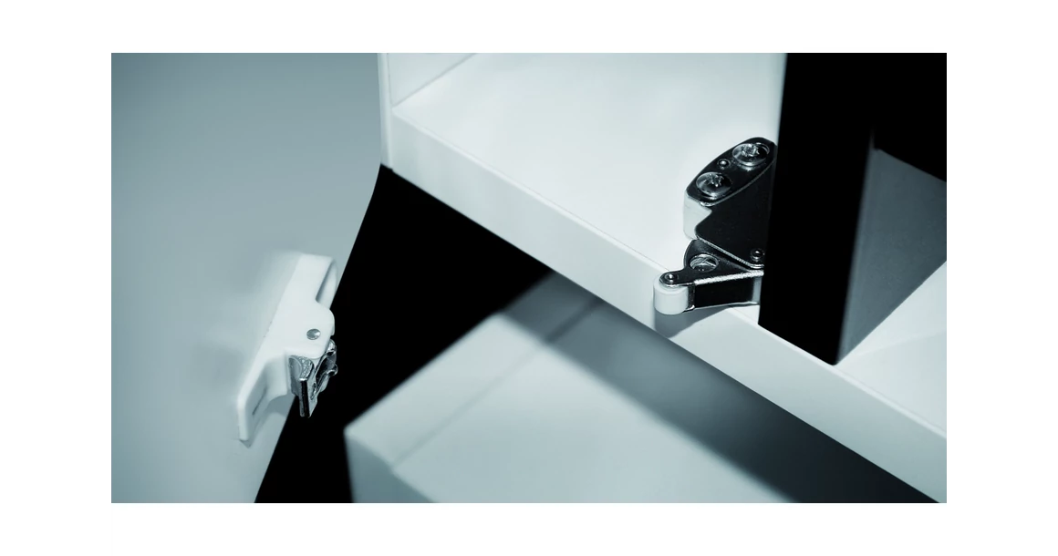 Kép 3/3 - Ajtó kilökő PUSH - Open ajtóhoz, ZP-POH045ZEO kivetőpán esetén, fehér