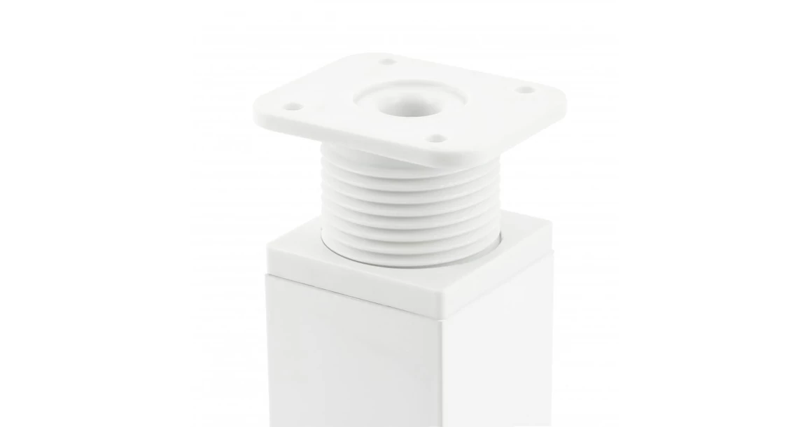 Kép 2/3 - Bútorláb DAKP-26 h-100mm, fehér