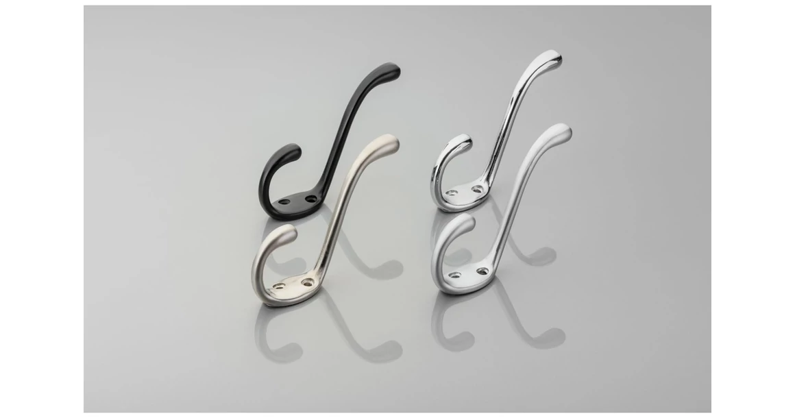 Kép 2/6 - Fogas fém, MALAGA A0, fekete matt