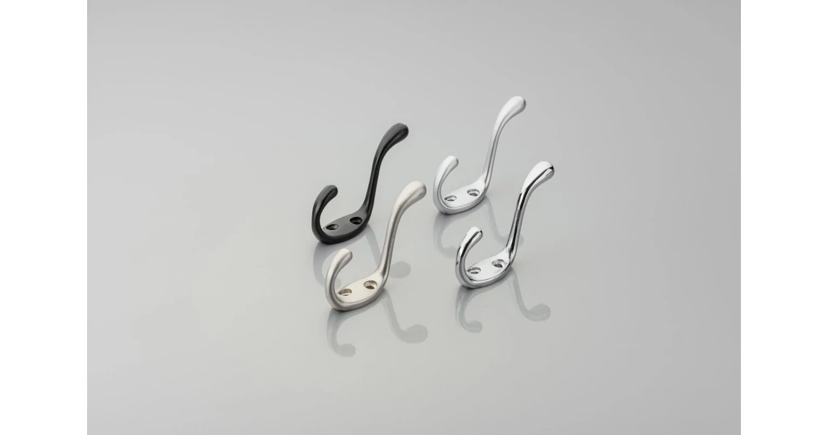 Kép 2/4 - Fogas fém, MALAGA B0, fekete matt