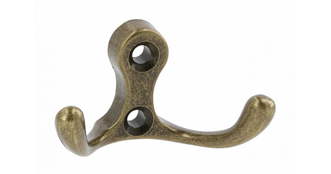 Kép 1/3 - Fogas fém, K24-C0, antik bronz