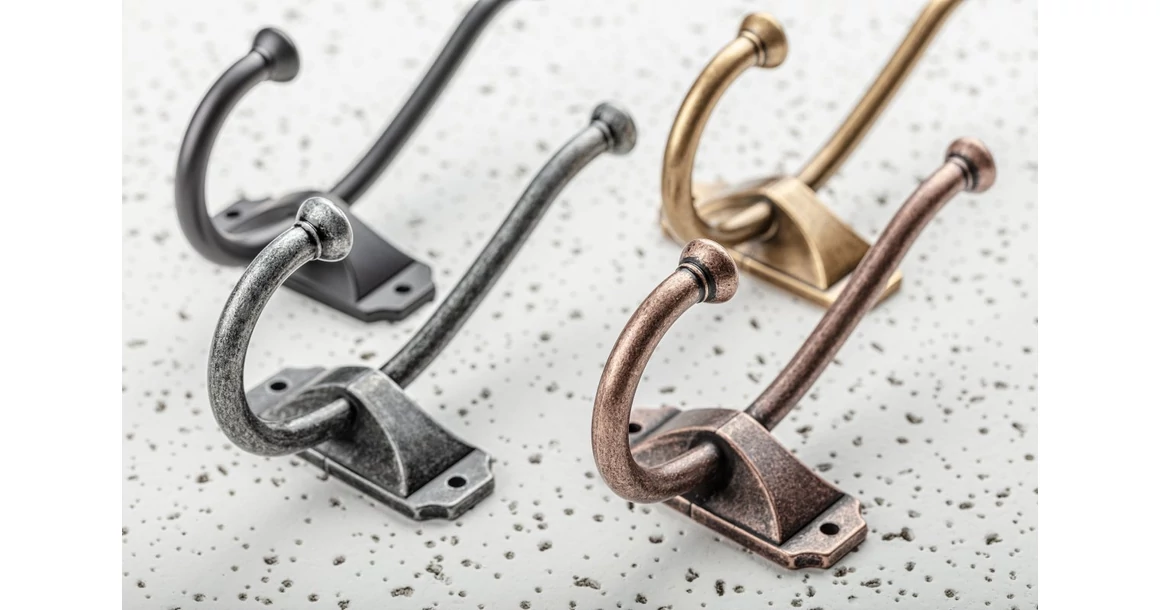 Kép 3/4 - Fogas fém, CRAFT, antik bronz