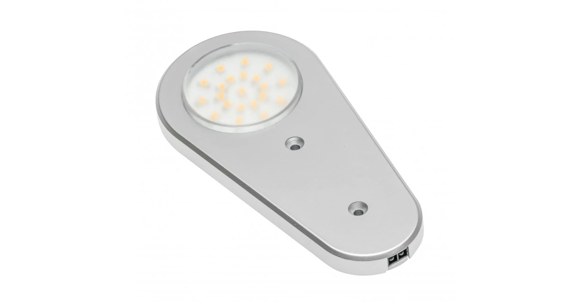 Kép 1/2 - LED Lámpatest, SORIA, meleg fehér, 132mm, 100lm, 1,4W, csatlakozóval, kábellel, mozgásérzékelős kapcsolóval