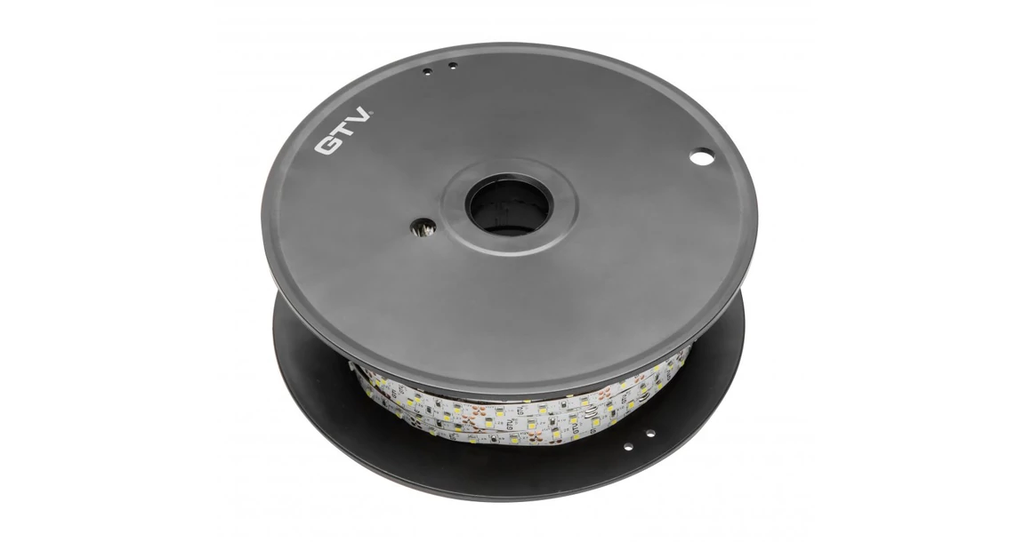Kép 1/3 - LED szalag 5630, 300 LED/5 fm, semleges fehér, 20W/fm,  80W/5fm , 10mm , 50fm/tekercs, 12V, IP20, 1750lm/m