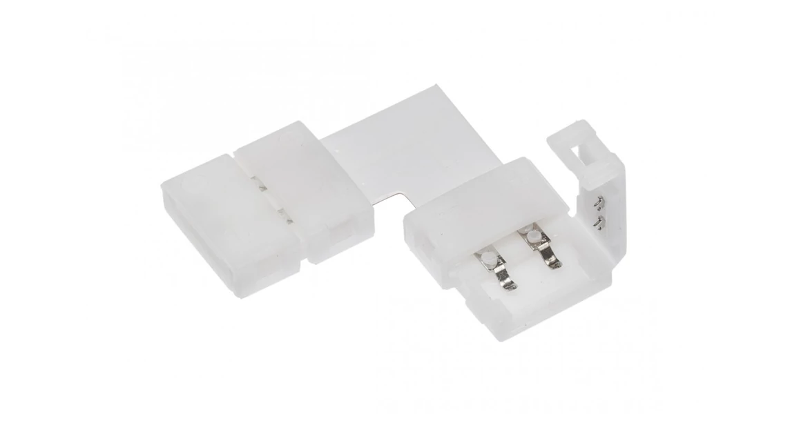 Kép 1/2 - LED csatlakozó, XC11 toldó sarok, 10mm szalaghoz