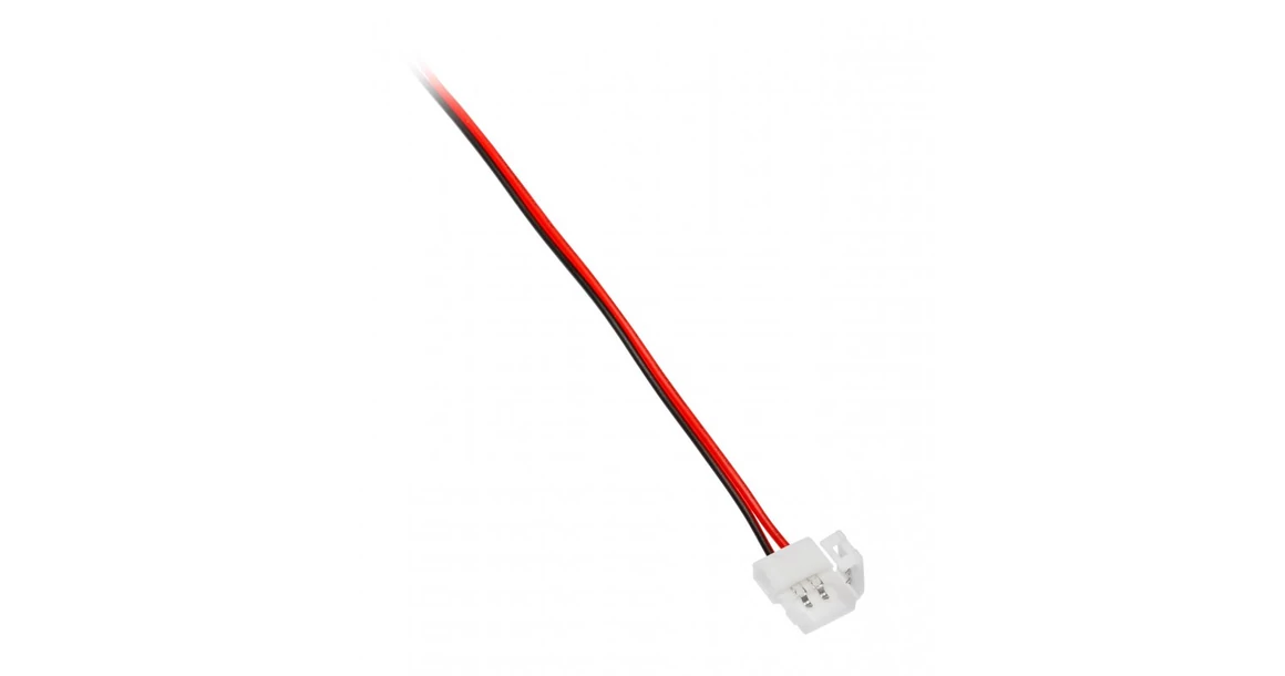 Kép 1/2 - LED csatlakozó, XC11 2000mm kábellel, 10mm szalaghoz