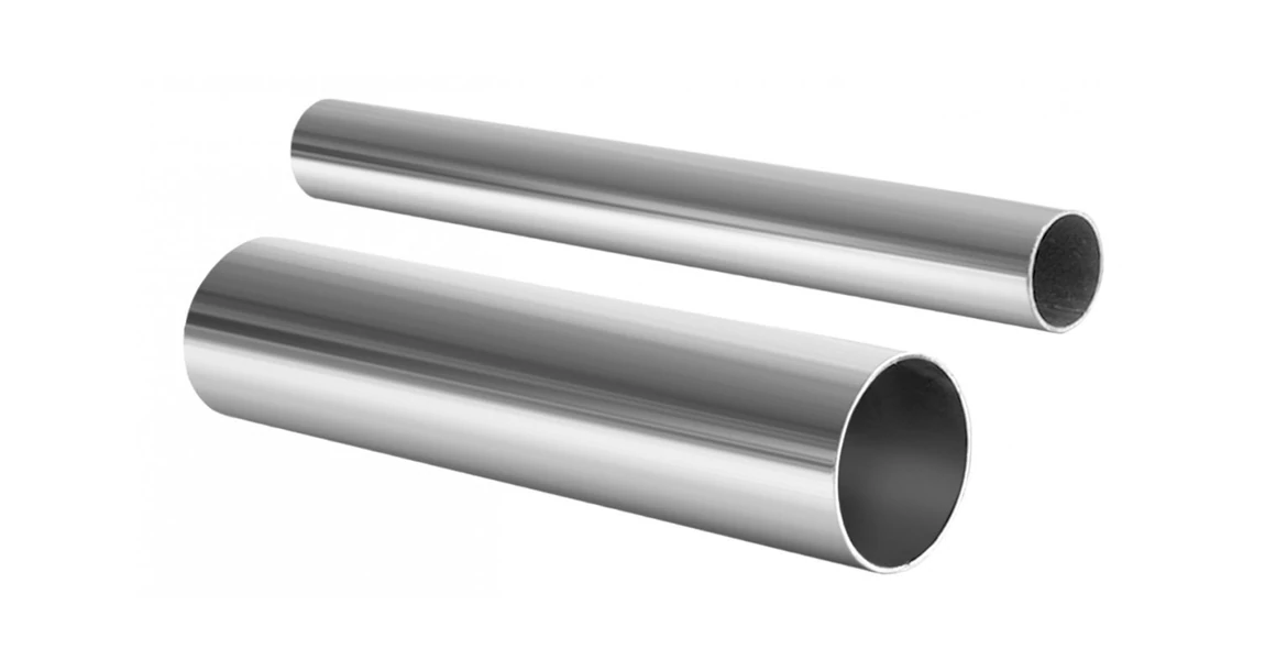 Kép 1/2 - Mándlirúd kerek 25*3000mm, króm, 0,8mm falvastagság