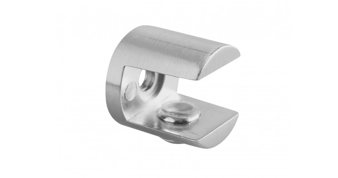 Kép 1/2 - Polctartó üveghez J65 7-11mm, szálcsiszolt