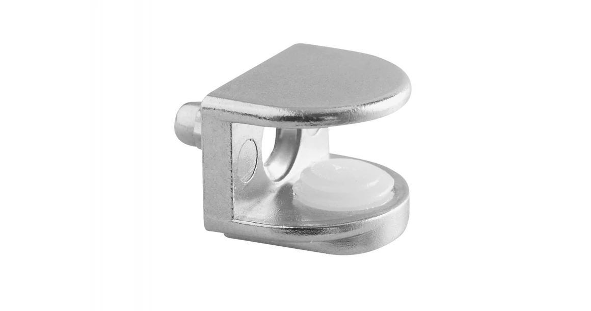 Kép 1/2 - Polctartó üveghez B48, 4-8mm, króm