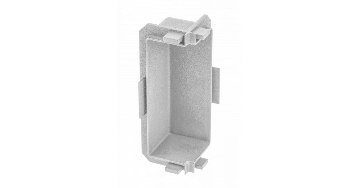 Kép 1/2 - Fogantyú profil rejtett VELLO, C profilhoz belső sarok, alu elox