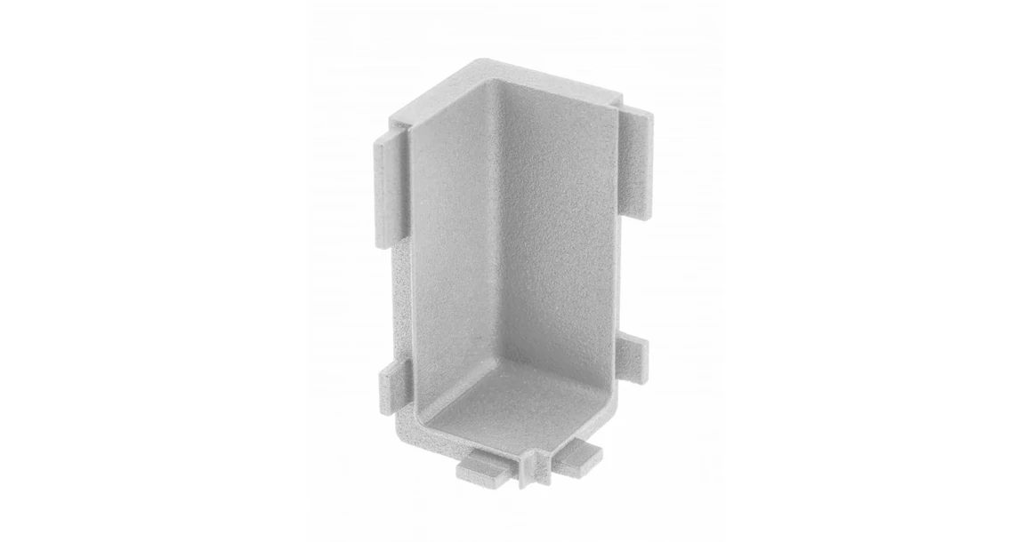 Kép 1/2 - Fogantyú profil rejtett VELLO, L profilhoz belső sarok, alu elox