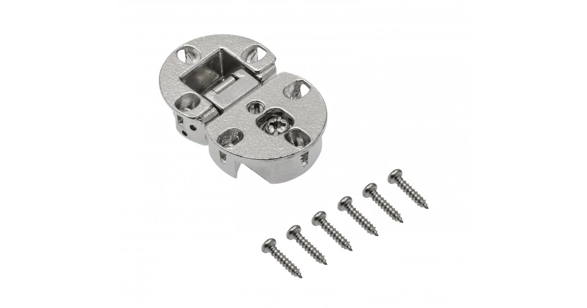 Kép 1/3 - Lenyíló vasalat, pánt, antik réz, 2db/szett