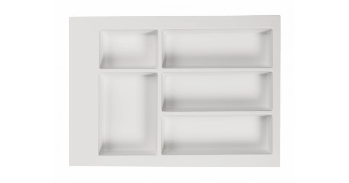 Kép 2/3 - Evőeszköz tartó  400mm, AXISPACE, fehér