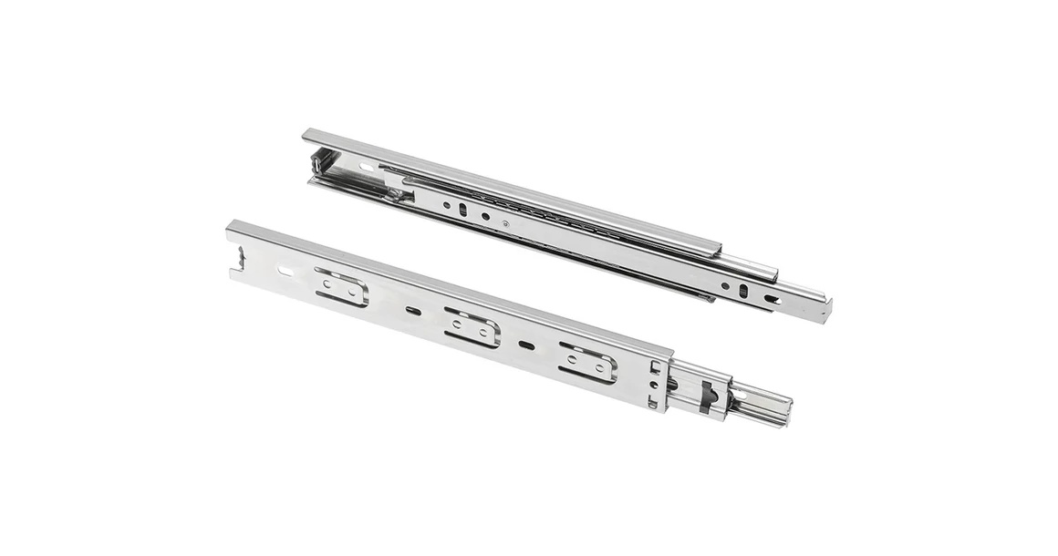 Kép 1/2 - Golyós fióksín, teljes kihúzású, h=35mm, 300mm, 20kg