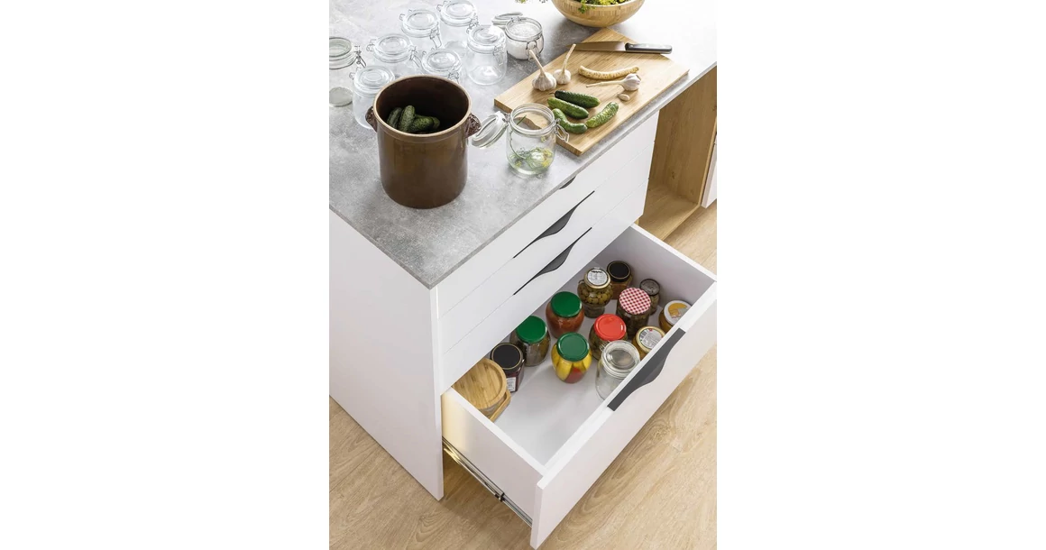 Kép 5/5 - Golyós fióksín, teljes kihúzású, csillapított záródású, h=45mm, 300mm, 25kg VERSALITE LIGHT